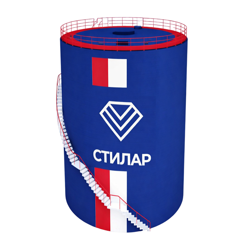 Цельносварной резервуар РВС  15 м³ от завода-производителя